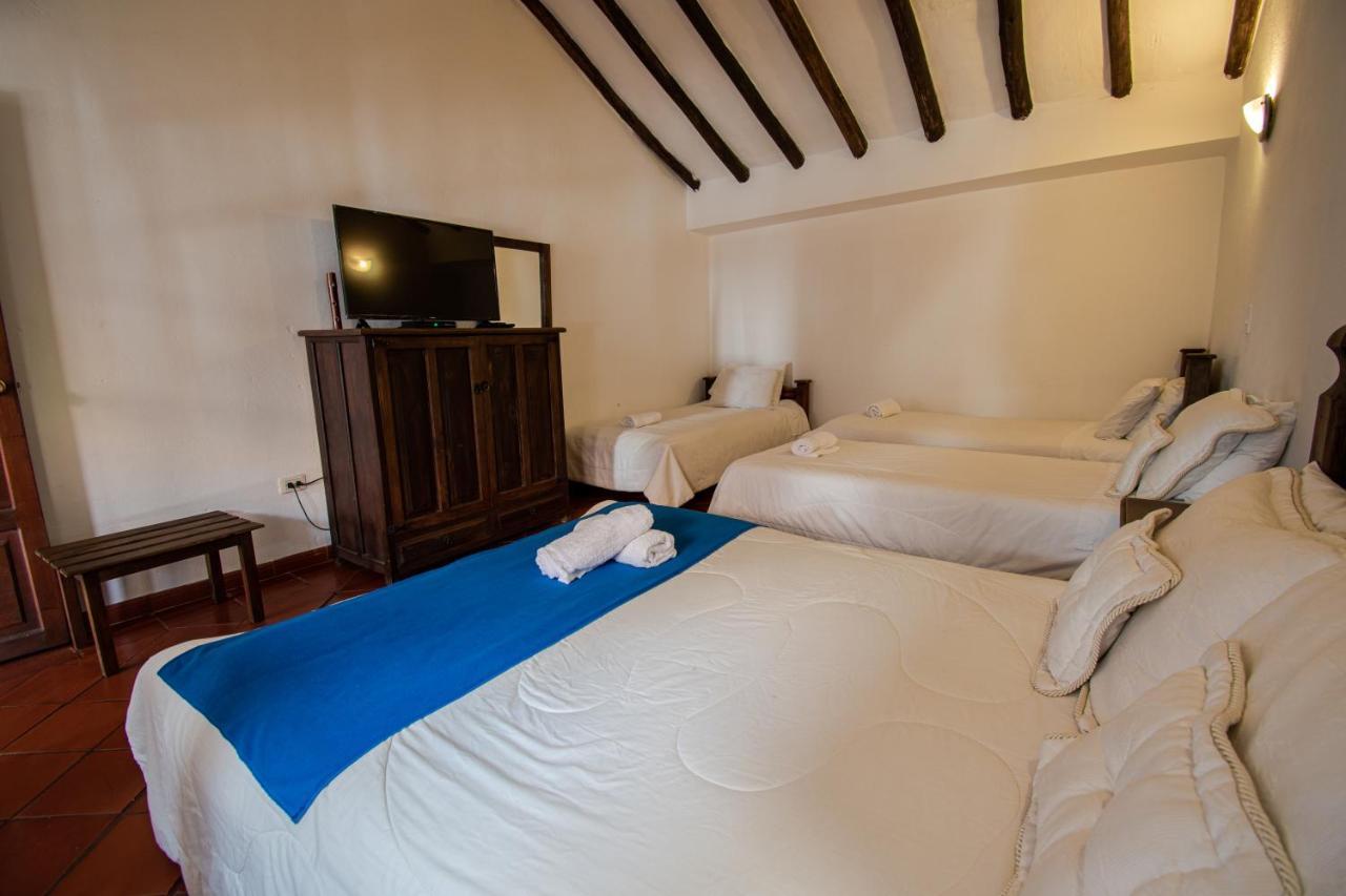 Hotel Villa Luna Villa de Leyva Exteriör bild
